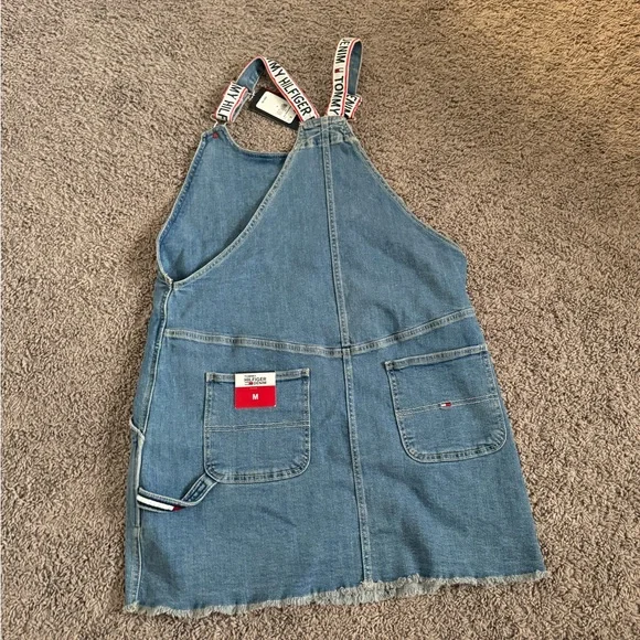 Tommy Hilfiger• y2k style denim overall short dress - Picture 9 of 9